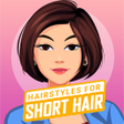 程序图标：Short Hairstyles for Your…
