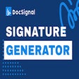 ไอคอนของโปรแกรม: Signature Generator