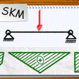 Symbol des Programms: Schnittkraftmeister