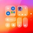 ไอคอนของโปรแกรม: Control Center Liquid Gla…