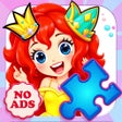 プログラムのアイコン：Princess Fairy Puzzle for…