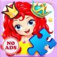 Иконка программы: Princess Fairy Puzzle for…