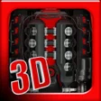 Ikon program: Red Car 3D Wallpaper V8 T…