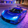 ไอคอนของโปรแกรม: Real Car Driving Night Ci…