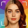أيقونة البرنامج: HairApp: AI Hair Style Ch…