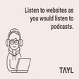 Icon of program: TAYL - Let me read that f…