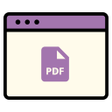 Ikon program: Webpage to PDF Converter