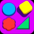 プログラムのアイコン：Learn shapes and colors g…
