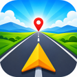 Icon of program: GPS Route Finder Road Ma…