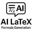 Icoon van programma: Text to LaTeX by AI