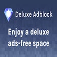 ไอคอนของโปรแกรม: Deluxe Adblock - clean, f…