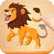 Puzzle games for kids Animals