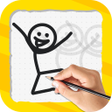 プログラムのアイコン：Animaker stickman animati…