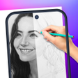 Icoon van programma: AR Draw Sketch - Anime Dr…