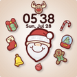 Merry Christmas Digital Watch Face