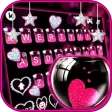 Pink Heart Glass Themes