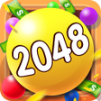 プログラムのアイコン：2048 Bubble Merge