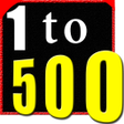 Ikona programu: 1 to 500 number counting …