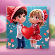 ไอคอนของโปรแกรม: Valentine Couple Jigsaw P…