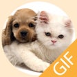 Programın simgesi: Pet Stickers - Cats  Dogs…