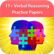 Ikona programu: 11+ Verbal Reasoning Pape…