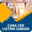 プログラムのアイコン：Cara Cek Listrik Subsidi
