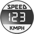 プログラムのアイコン：Speed Meter - Gps speedom…