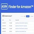 ASIN Finder for Amazon™