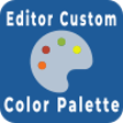 Ikon program: Editor Custom Color Palet…