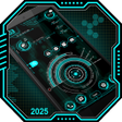Ikon program: Hi-tech launcher - App lo…