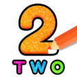 Ícone do programa: 123 numbers  letters draw…