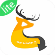 Deer Browser Lite: Free Light  Safe Browser