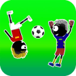 Stickman Soccer Physics - Fun 2 Player Games Free