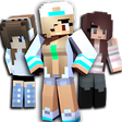 Иконка программы: Cute Skins for Girls Craf…