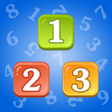 Learning to count numbers 123 icon