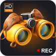 Magnifier Zoom Binoculars HD Camera Photo Video