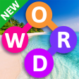 Word Beach Connect Letters Fun Word Search Games