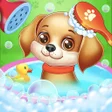 Иконка программы: Cute Puppy Care: Animal G…