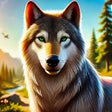 أيقونة البرنامج: Wolf Simulator - Family S…