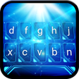 Иконка программы: Blue Light Animated Keybo…