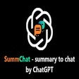 Icon of program: SummChat-summary to chat …