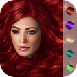 プログラムのアイコン：Hair Color Change Photo E…