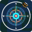 Иконка программы: Qibla Compass Map: GPS Co…