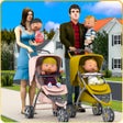 Ícone do programa: Quadruplet Baby Family Li…
