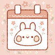 Ícone do programa: momochyカレンダー　かわいいスケジュール帳カ…
