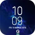 Galaxy S9 Plus Digital Clock Widget App