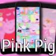 Ikona programu: Pink Pig Wallpaper HD