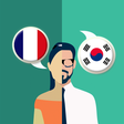 أيقونة البرنامج: French-Korean Translator