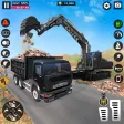 Construction Excavator  Truck