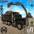 Construction Excavator  Truck